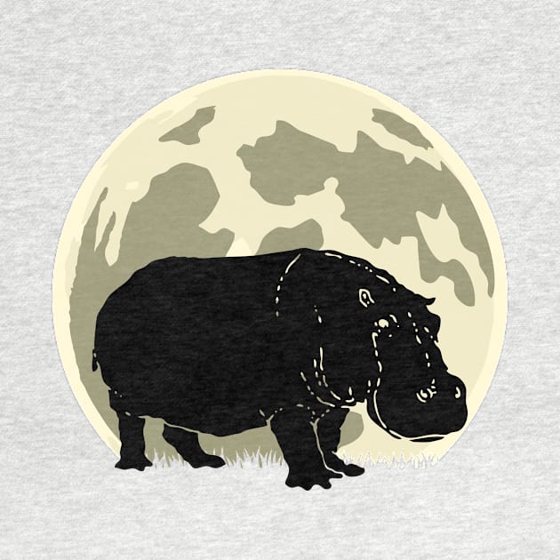 Hippo Cute Halloween Design by RJCatch